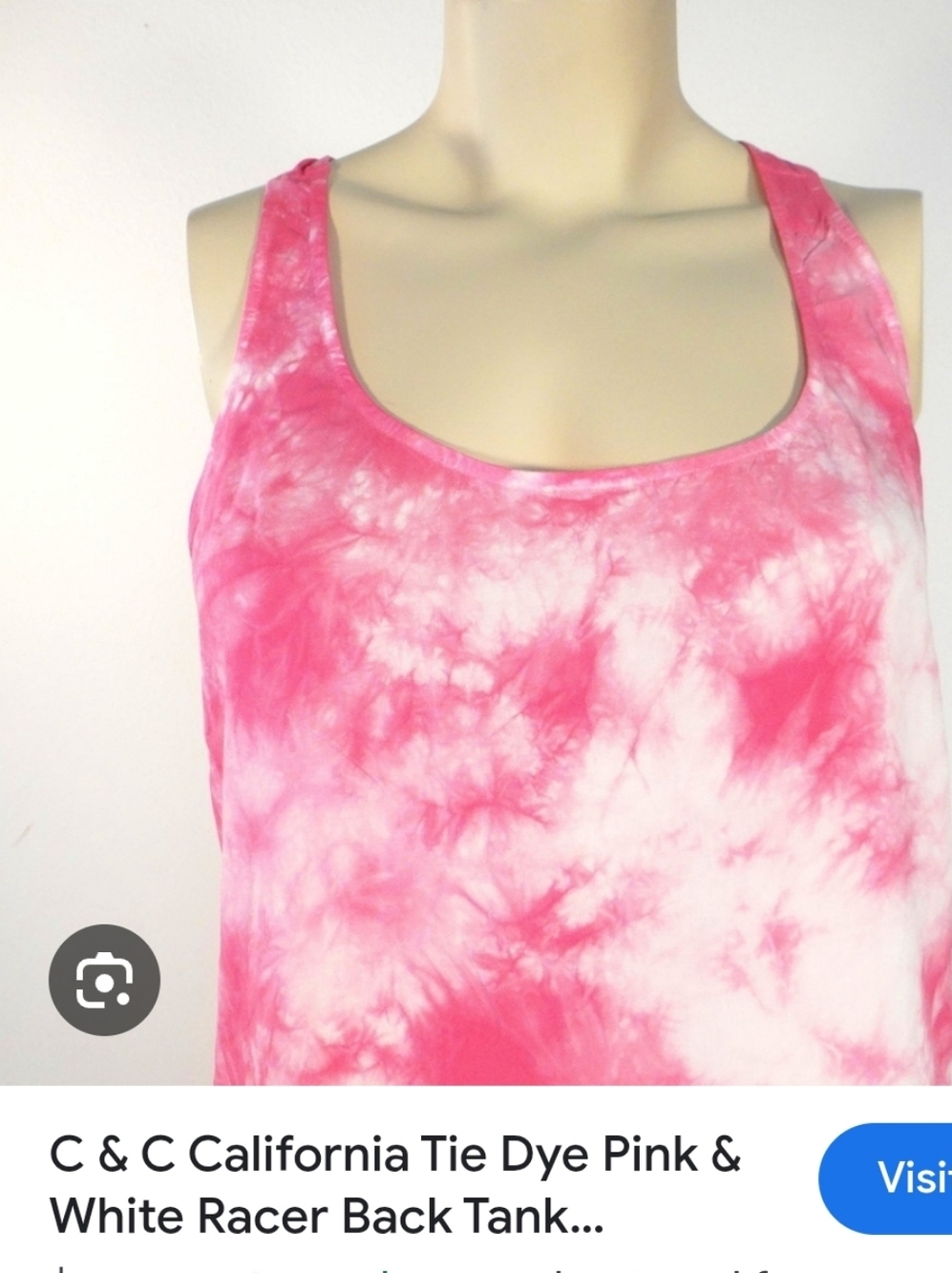 C&C California Tie Dye Tank